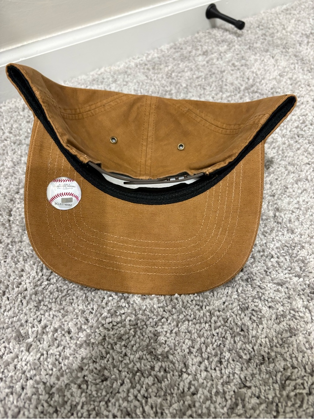 Carhartt Brown Canvas Chicago Sox Cap - Picture 2 of 2